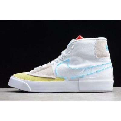 Nike Sb Blazer Mid Edge Hack Pack Aqua Açık Turkuaz / Yeşil Kaykay Ayakkabı Türkiye - MD77V4Y4